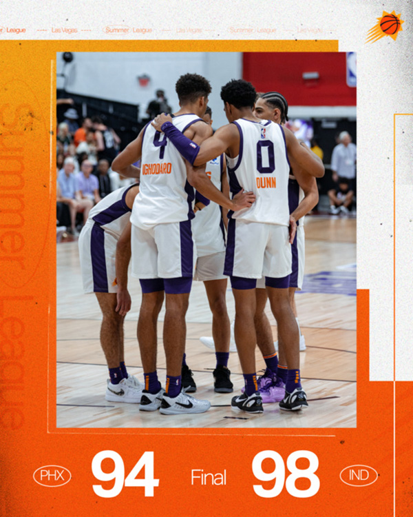 步行者98-94太阳 沃克19分4板5助 罗迪16分12板