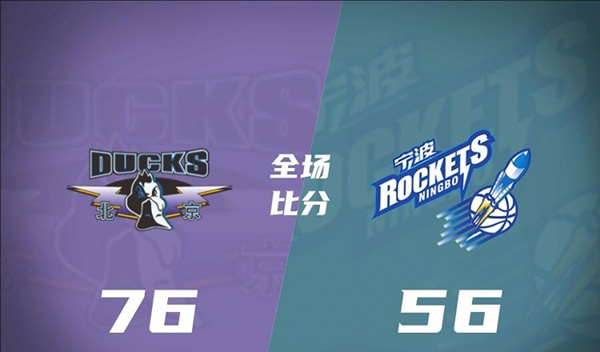 北京76-56宁波 所罗门20分8篮板 罗凯文13分5篮板 北京76-56宁波 所罗门20分8篮板 罗凯文13分5篮板