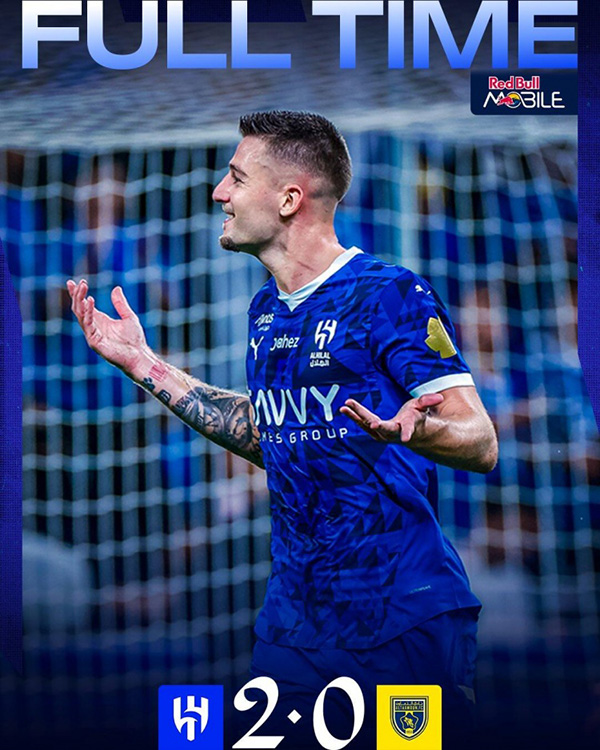 新月2-0布赖代合作八轮全胜 米特洛维奇破门 米林建功