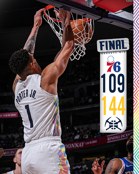 NBA,76人,掘金