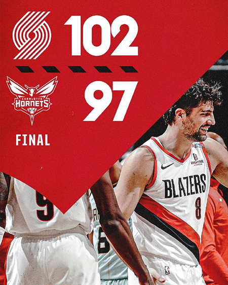 NBA,开拓者,黄蜂