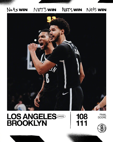 NBA,湖人,篮网