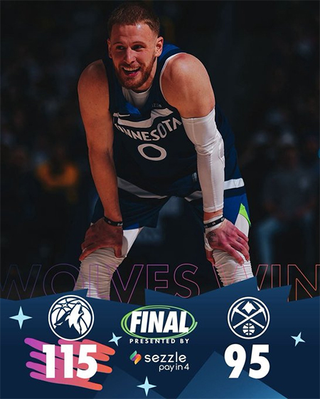 NBA,森林狼,掘金