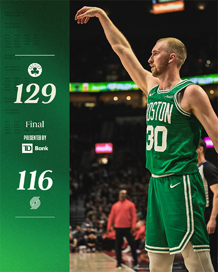 NBA,凯尔特人,开拓者